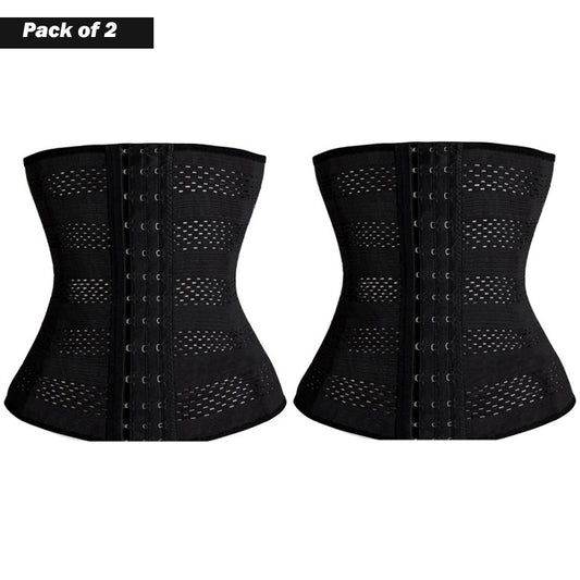 Pack Of 2 Pcs Women’s Body Shaper Waist For Slimming, Underbust Control